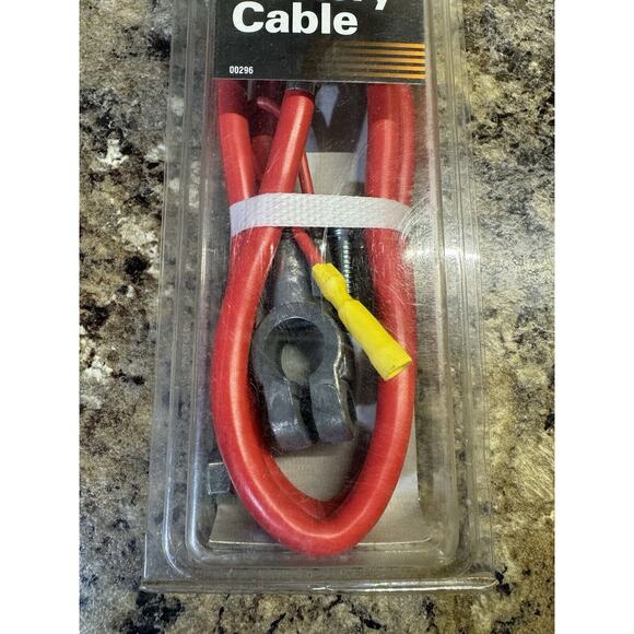 Deka 00296 Top Post Battery Cable - Red 4 Gauge 32" Long - Picture 2 of 4